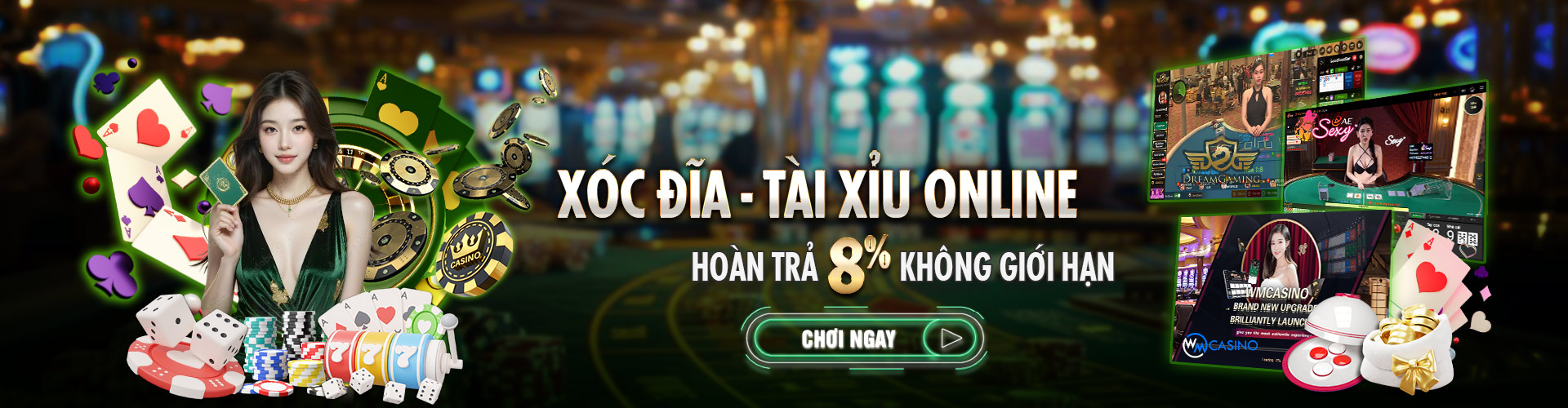 Hình ảnh quảng cáo của cambet hiển thị nền tảng và các lợi ích